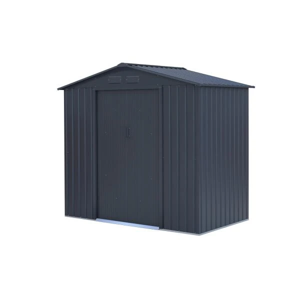 Sinolily Archer A Tuinhuis Met Dubbele Schuifdeur - 2,71 M² - Antraciet