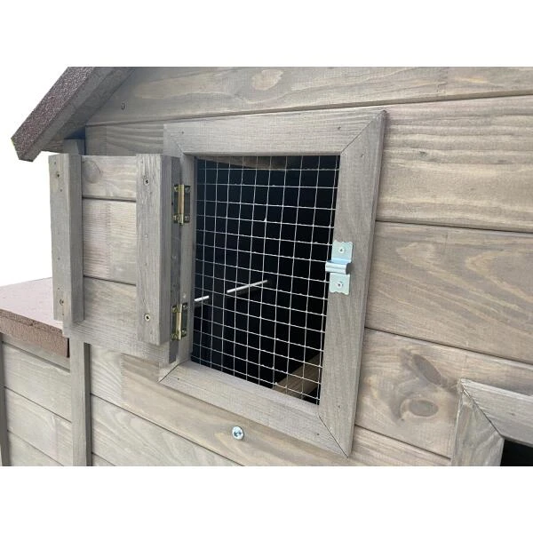 Kippenhok Chalet Flora Met Legnest - 126 × 62 × 107 Cm - Image 4