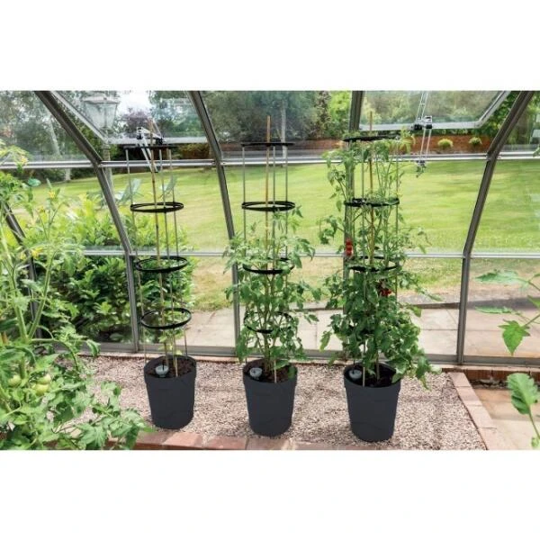Tomatentoren 150 Cm Met Bewateringssysteem - Grijs - Image 5