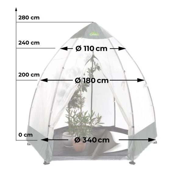 Overwinteringskas XL - 340 × 340 × 280 Cm - Image 3
