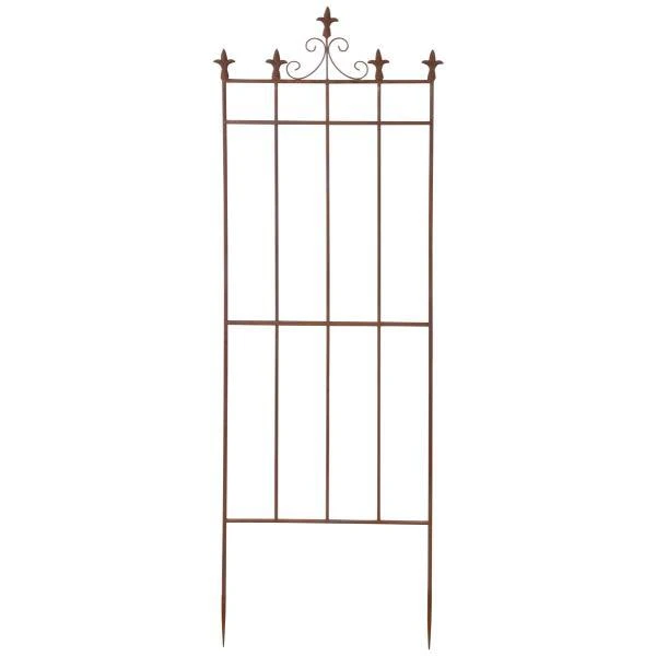 ESSCHERT DESIGN Plantensteun Franse Lelie - Roestiek