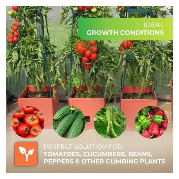 Plantentoren Maxitom Met Waterreservoir - Antraciet - Image 6